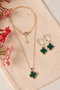 Heliophilia Silver Conjunto de Collar y Pendientes Dorado CSET9920